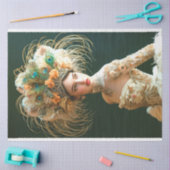 Jazz Age Flapper mit Grace Decoupage Seidenpapier (Basteln)