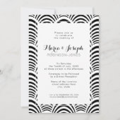 Jazz Age Kunst, Dichtung und Musik Einladung (Vorderseite)