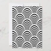 Jazz Age Kunst, Dichtung und Musik Einladung (Rückseite)