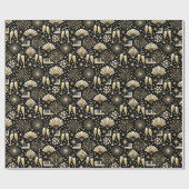 Jazz Age New Year Pattern Geschenkpapier (Flach)