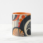 Jazz Age Retro Design Tasse (Zentrum)