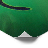 Jazz Age Showgirl Flapper Weekend Butterfly Wings Poster (Ecke)