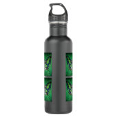 Jazz Age Showgirl Flapper Weekend Butterfly Wings Trinkflasche (Rückseite)