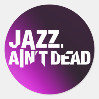 Jazz Ain't Dead Logo Sticker