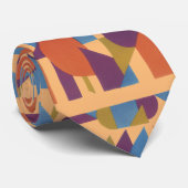 Jazz Art Deco Design Krawatte (Gerollt)