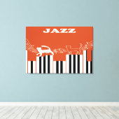 Jazz Art Leinwanddruck (Insitu (Holzboden))