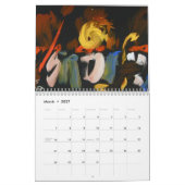 Jazz Art von E.J. Gold Kalender (Mär 2027)