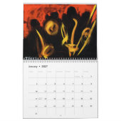 Jazz Art von E.J. Gold Kalender (Jan 2027)