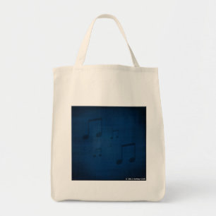 Jazz auf blauer tragetasche