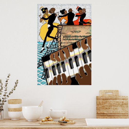 Jazz Babies Ball Poster (Küche)