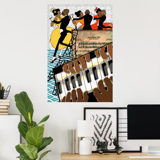 Jazz Babies Ball Poster (Heimbüro)