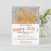 Jazz Band 2019 PARTY INVITE Einladung (Stehend Vorderseite)