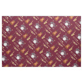 Jazz Band Instruments Musikerdekor Rot Stoff (Fat Quarter (45,7 x 55,9 cm))