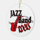 Jazz Band Rocks mit Foto Keramikornament (Links)