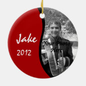 Jazz Band Rocks mit Foto Keramikornament (Hinten)