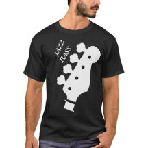 Jazz Bass Black T - Shirt