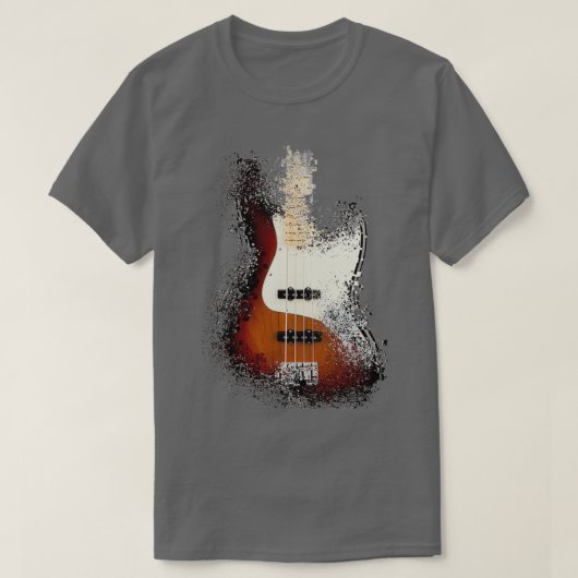 Jazz Bass T-Shirt (Design vorne)