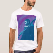 Jazz Bassist Langarm T T-Shirt (Vorderseite)