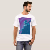 Jazz Bassist Langarm T T-Shirt (Vorne ganz)