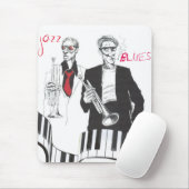 Jazz-Blues Mousepad (Mit Mouse)