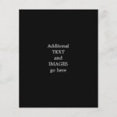 Jazz Blues Musikfestival Konzert Flyer (Hinten)