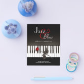 Jazz Blues Musikfestival Konzert Flyer (Einzeln)
