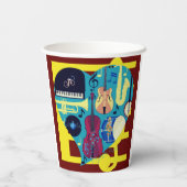 Jazz Blues Pappbecher (Rückseite)