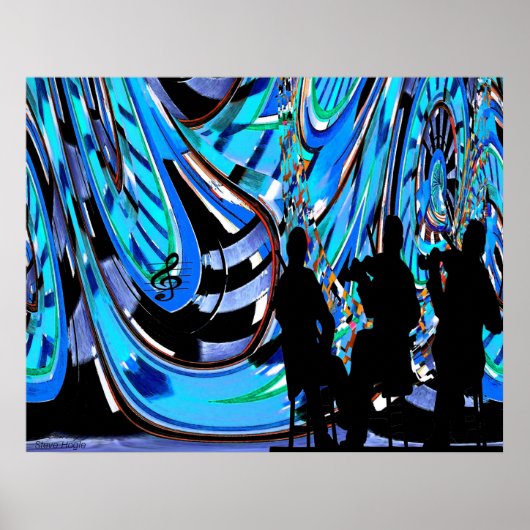 Jazz Blues Poster (Vorne)