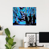 Jazz Blues Poster (Heimbüro)