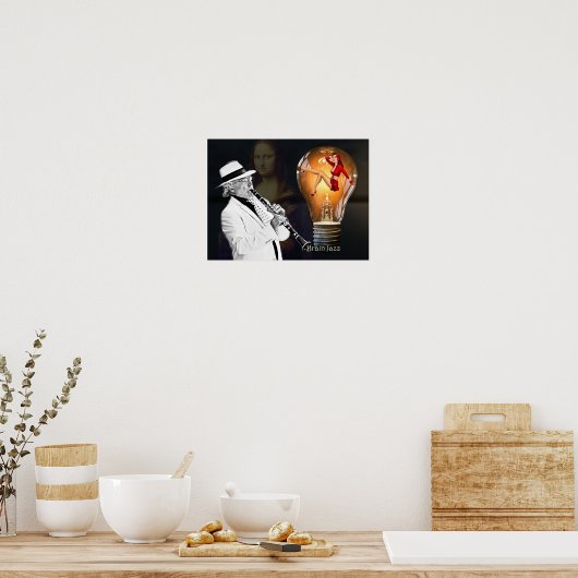 Jazz — Brain Jazz Poster (Küche)