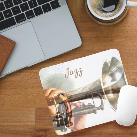 Jazz Brass Trumpet und Flugelhorn Mousepad