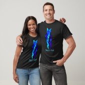 Jazz Cat Playing Saxophone Tshirt Personalize It!! (Unisex)