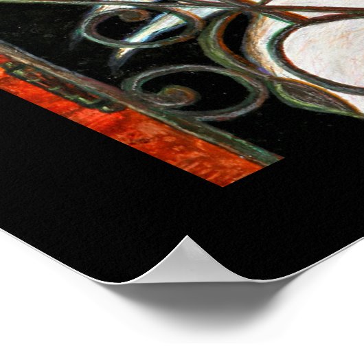 Jazz Cat Poster (Ecke)