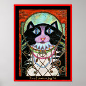 Jazz Cat Poster (Vorne)