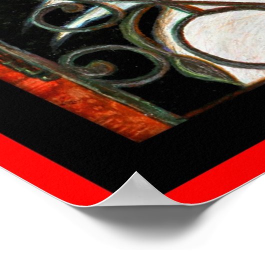 Jazz Cat Poster (Ecke)