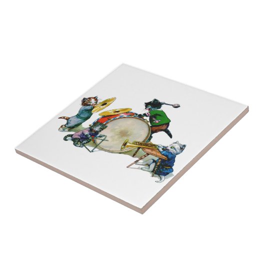 Jazz Cats Fliese (Seite)