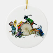 Jazz Cats Keramikornament (Vorne)