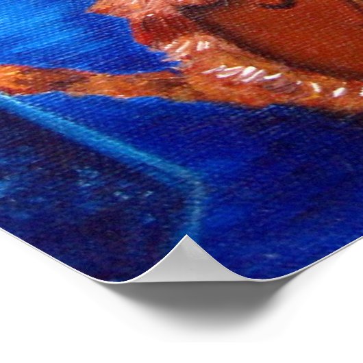 Jazz Cats Print Poster (Ecke)