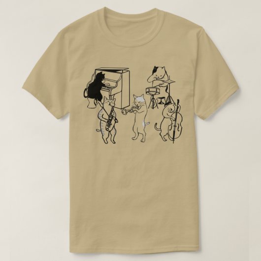 JAZZ CATS T-Shirt (Design vorne)