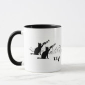 Jazz Cats | Trompete | Tasse des Kaffees (Links)