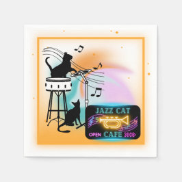 Jazz Cats | Trum Paper Napkins Serviette