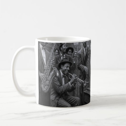 Jazz Cheers Street Groove Kaffeetasse (Links)