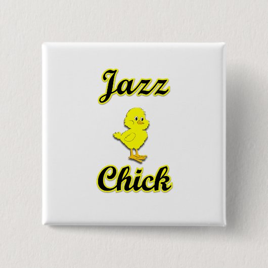 Jazz Chick Button (Vorderseite)