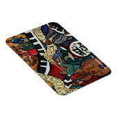 Jazz City Premium Flexi Magnet (Rechte Seite)