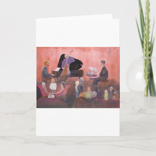 Jazz Club Karte (Vorderseite)