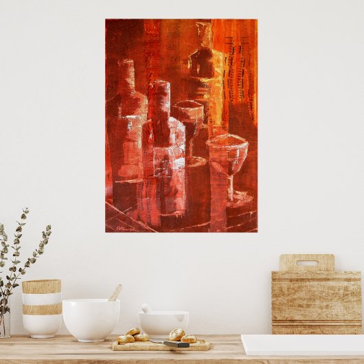 Jazz Club Poster (Küche)