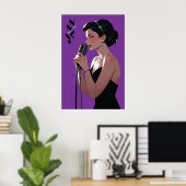 Jazz Club Poster (Heimbüro)