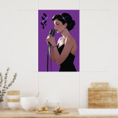 Jazz Club Poster (Küche)