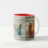 Jazz-Combo-Tasse Zweifarbige Tasse (VorderseiteRechts)