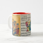 Jazz-Combo-Tasse Zweifarbige Tasse (Vorderseite Links)